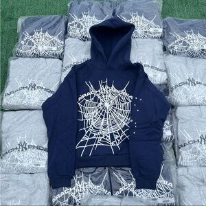 Spider Hoodie New York/Navy/Size L